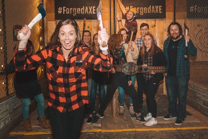 Axe Throwing in Victoria