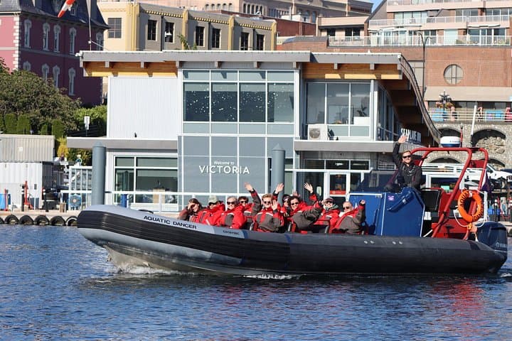 Private Zodiac Whale Watching Tour from Victoria